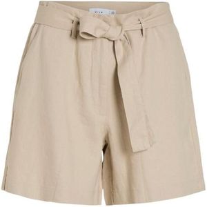 Vila vijolanda hw shorts broek grijs