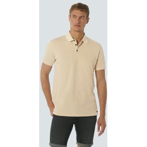 No-excess polo s/s t-shirt geel