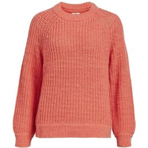 Object objjamie l/s knit pullover pb trui oranje