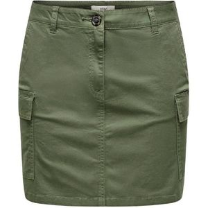 Jacqueline de yong jdychicago mw cargo skirt pnt jurk groen