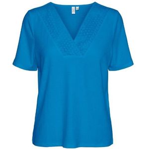 Vero moda vmkersey s/s t-shirt jrs btq t-shirt blauw