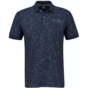 Lerros polo 1/2 arm t-shirt blauw