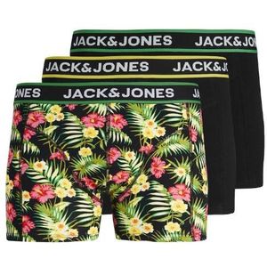 Jack & jones junior jacpink flowers trunks 3 pack zwart
