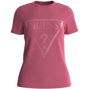 Guess adele ss cn tee t-shirt roze