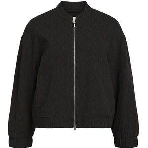 Object objamanda short bomber jacket zwart