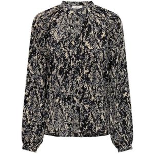 Jacqueline de yong jdysasha l/s shirt wvn blouse zwart