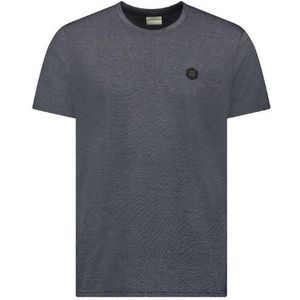 No-excess tee s/s t-shirt blauw