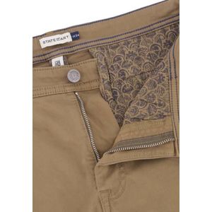 State of art bermuda plain chino broek bruin