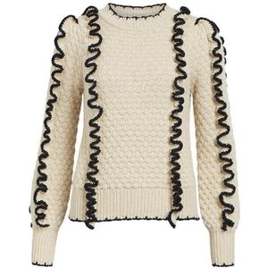 Object objyaa l/s knit pullover 131 trui grijs