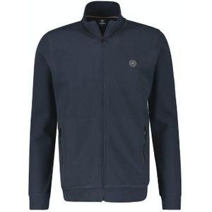 Lerros sweatjacke vest blauw