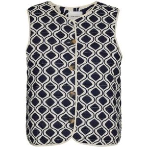 Vero moda vmkate kirsa waistcoat 2-way blauw