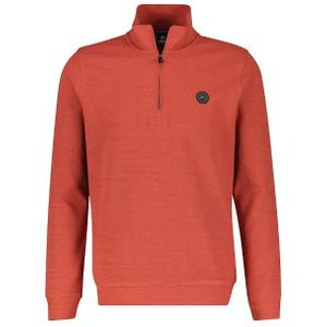 Lerros sweatshirt/troyer/rh/v-ne overhemd rood