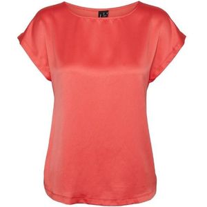 Vero moda vmmerle mix top wvn ga blouse rood