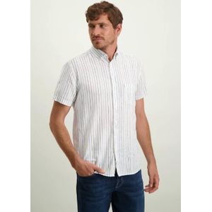 State of art shirt ss striped y/d overhemd wit