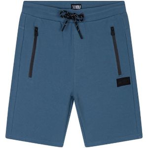 Indian bluejeans jog short basic zip broek blauw