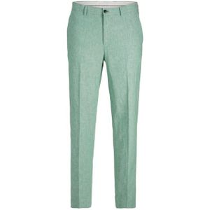 Jack & jones jprriviera linen trouser slim broek groen
