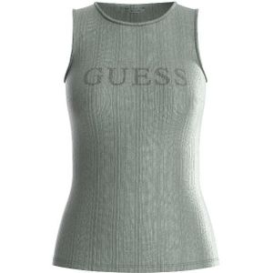 Guess sl cristina logo top t-shirt bruin