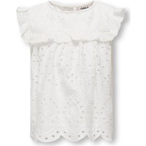 Kids only kogcleo life s/l emb button t blouse wit