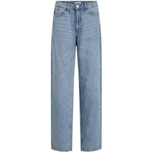 Vila vikelly jaf hw straight jeans broek blauw