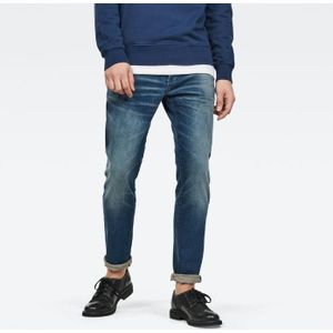 G-star 3301 slim broek blauw