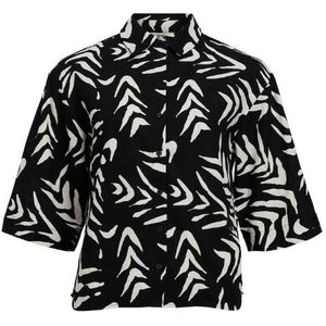 Object objemira l/s shirt 131 blouse zwart