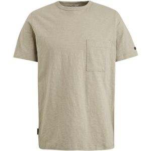 Cast iron short sleeve r-neck regular f t-shirt bruin