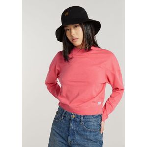 G-star constructed loose mock t ls t-shirt roze