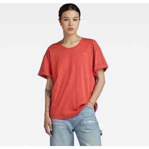 G-star rolled up sl bf r t wmn t-shirt rood