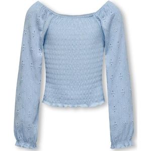 Kids only kogtilda l/s smock top jrs blouse blauw