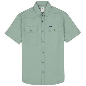 Garcia men_shirt s. sl. overhemd groen