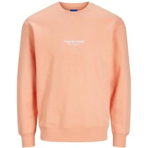 Jack & jones junior jorvesterbro sweat crew neck trui roze