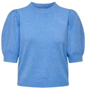 Only onlrica life 2/4 pullover knt trui blauw