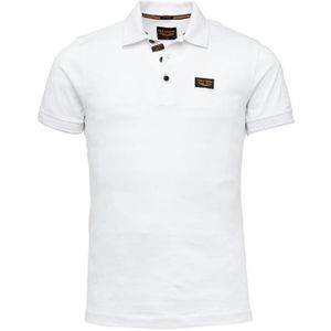 Pme trackway polo t-shirt wit
