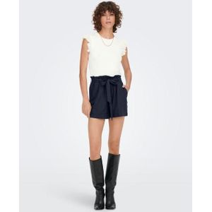 Jdy jdysay mw linen shorts wvn no broek blauw