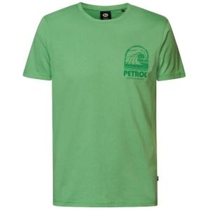 Petrol men t-shirt ss t-shirt groen