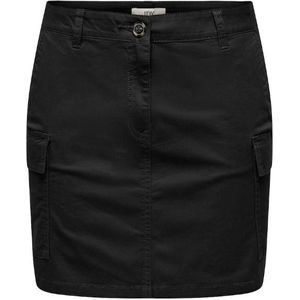 Jacqueline de yong jdychicago mw cargo skirt pnt jurk zwart