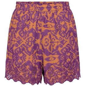 Only onllou life emb loose shorts broek oranje