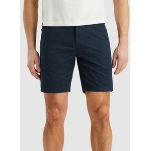 Vanguard v65 shorts fine twill stretch broek blauw