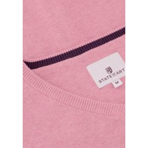 State of art pullover v-neck plai trui roze