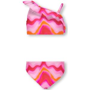 Kids only koglaura one shoulder bikini roze