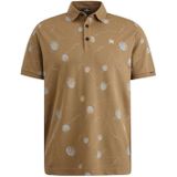 Vanguard short sleeve polo stretch piq t-shirt bruin