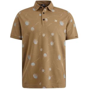 Vanguard short sleeve polo stretch piq t-shirt bruin