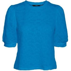 Vero moda vmfiona 2/4 short top jrs ga blouse blauw