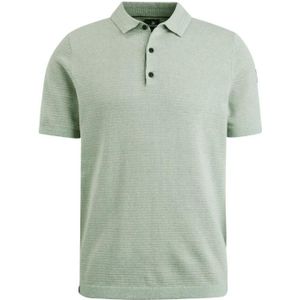 Vanguard short sleeve polo cotton line t-shirt groen