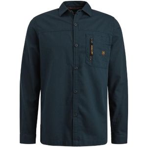 Pme long sleeve shirt ctn matt we overhemd blauw