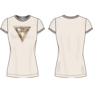 Guess ss cn triangle leo tee t-shirt wit