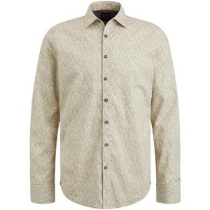 Pme long sleeve shirt print on ct overhemd wit