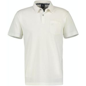 Lerros polo 1/2 arm t-shirt wit