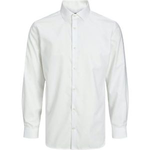 JACK & JONES ESSENTIALS Slim Fit Overhemd JPRBLAPARKER White
