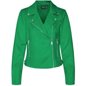 Vero moda vmjose short faux suede jacke groen